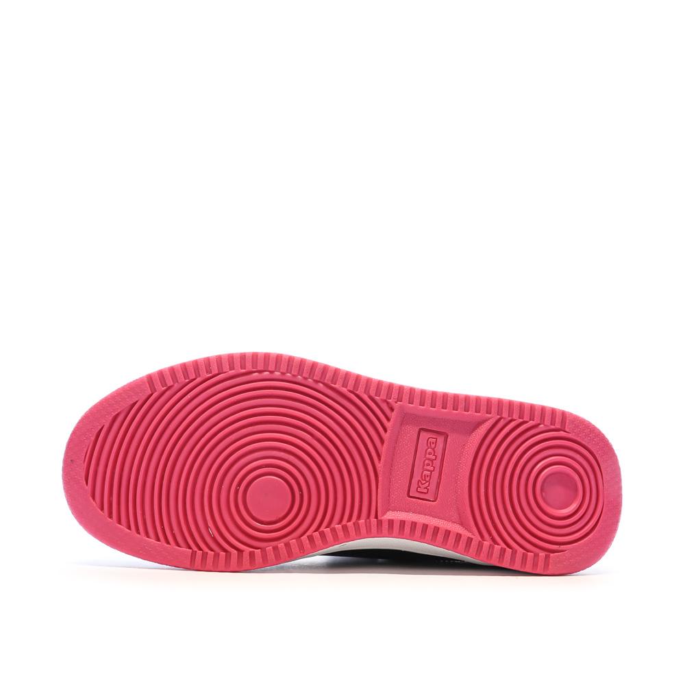 Baskets Noires/Roses Fille Kappa Malone vue 5
