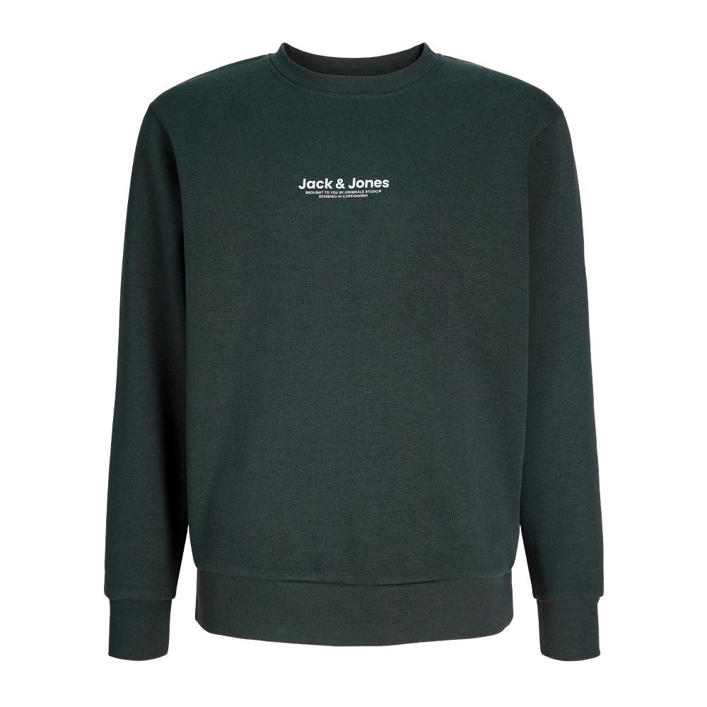 Sweat Vert Foncé Garçon Jack & Jones Vester bro pas cher