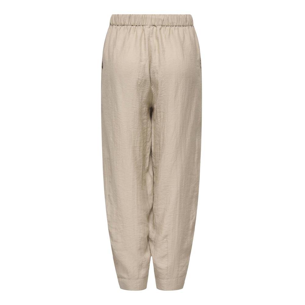 Pantalon fluide Beige Femme JDY Elly vue 2
