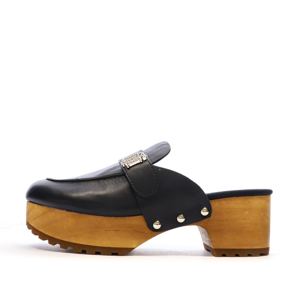 Sabots Marine Femme Tommy Hilfiger pas cher