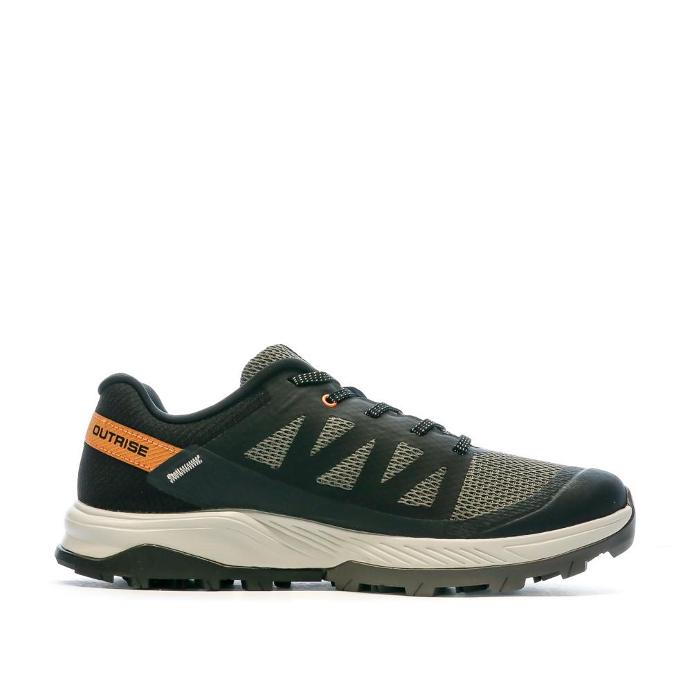 Chaussures de randonnée Grise/orange Femme Salomon Outrise vue 2