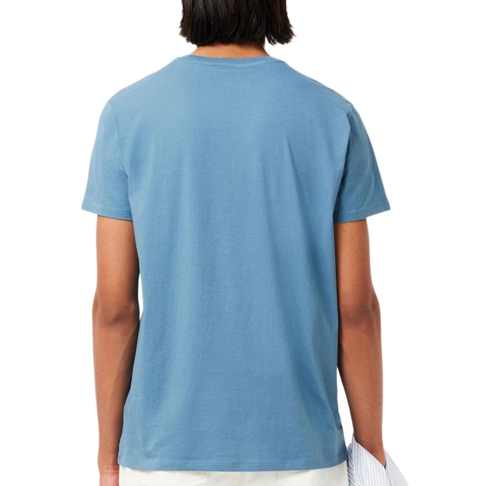 Camiseta azul para hombre de Lacoste TH6709 ver 2