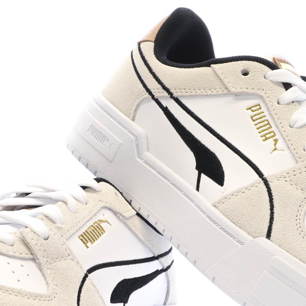 Baskets Blanc/Beige/Noir Femme Puma Pro Tweak vue 7