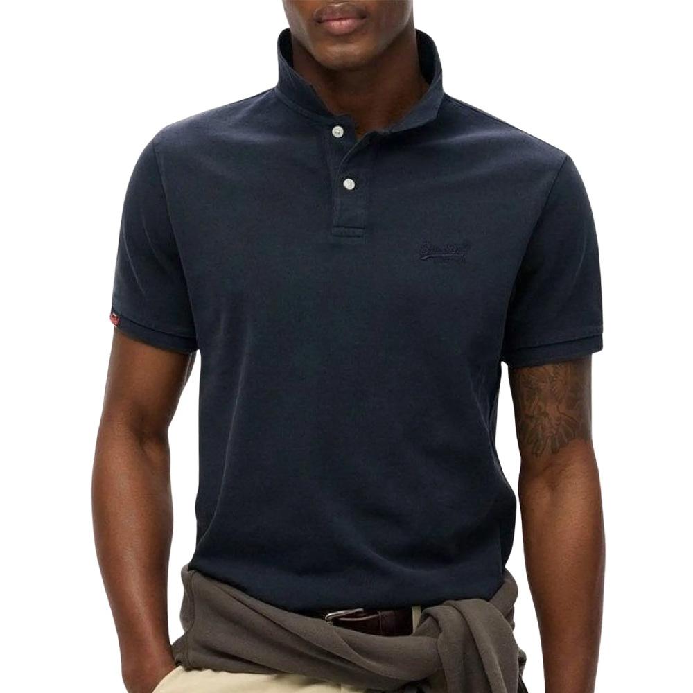 Polo Marine Homme Superdry Vint Destroy pas cher