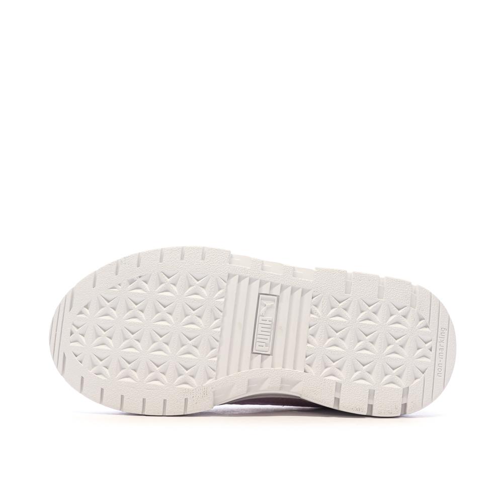 Baskets Blanches/Roses Fille Puma Mayze vue 5