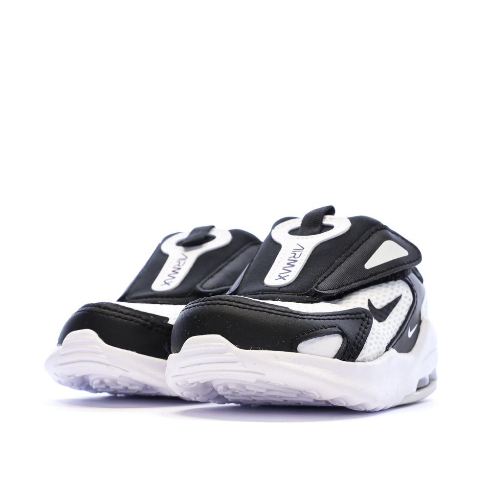 Baskets Noir/Blanc Garçon Nike Air Max Bolt vue 6