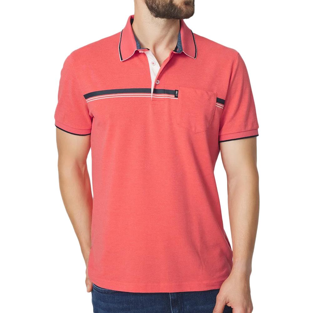 Polo Corail Homme TBS KAMALPOL pas cher