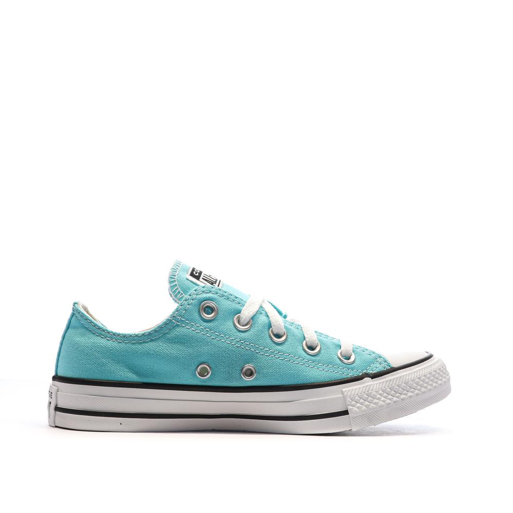Baskets Turquoise Femme Converse A06566C vue 2