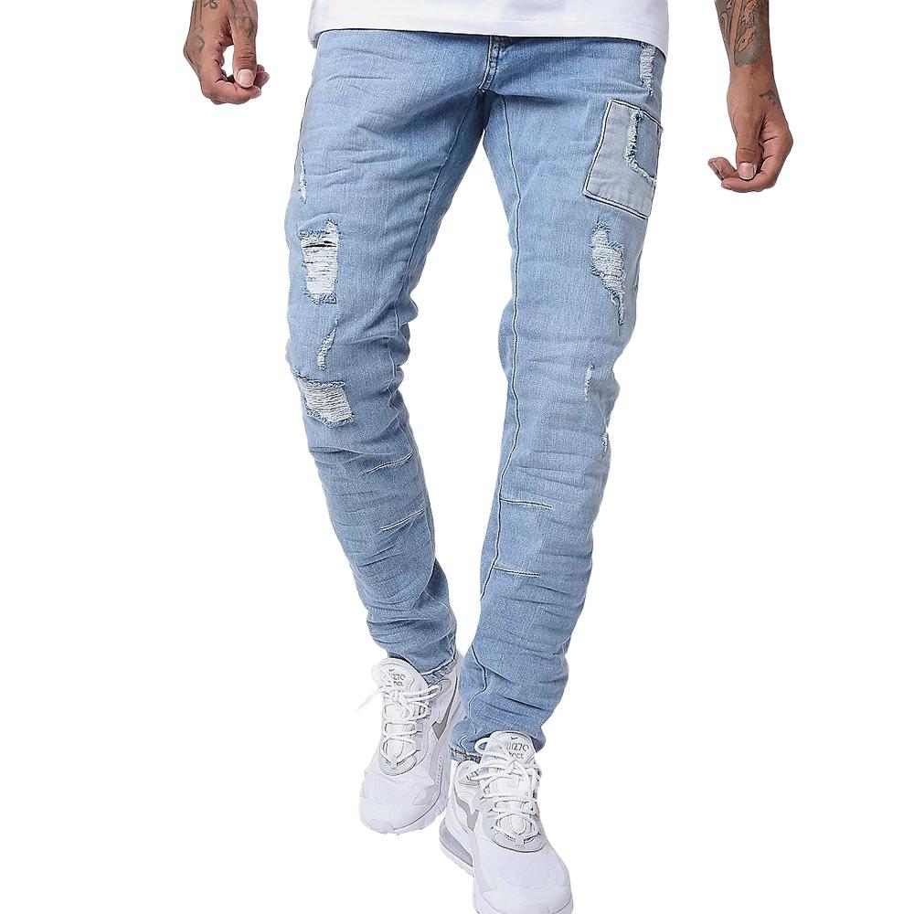 Jeans Slim Bleu Homme Project X Paris TP21001 pas cher