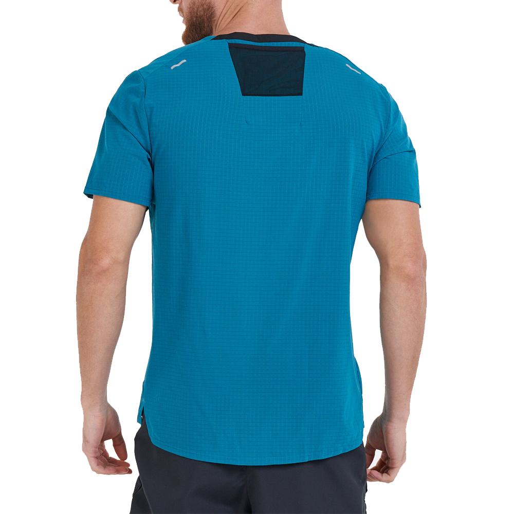 T-shirt Bleu Homme Nike Rise67 vue 2