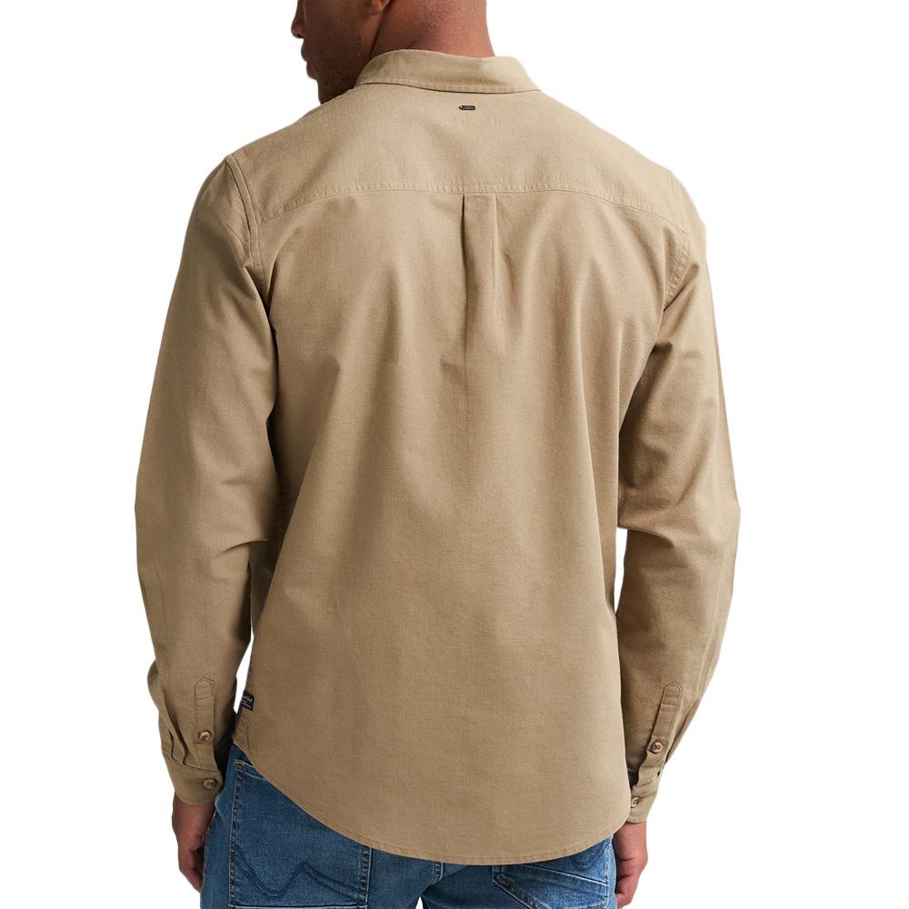 Chemise Kaki Homme Petrol Industries Sleeve vue 2