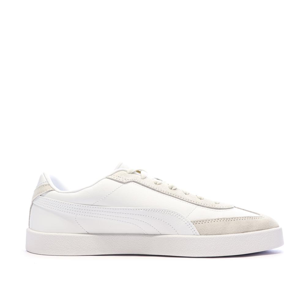 Baskets Blanches/Beiges Homme Puma Club Ii Era vue 2