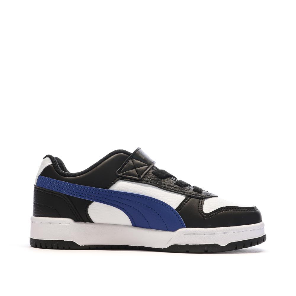 Baskets Noires/Bleu/Blanches Garçon Puma Rbd Game Low vue 2
