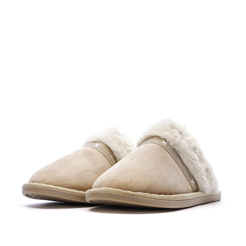 Zapatillas de casa beige para mujer Xti 144571 ver 6