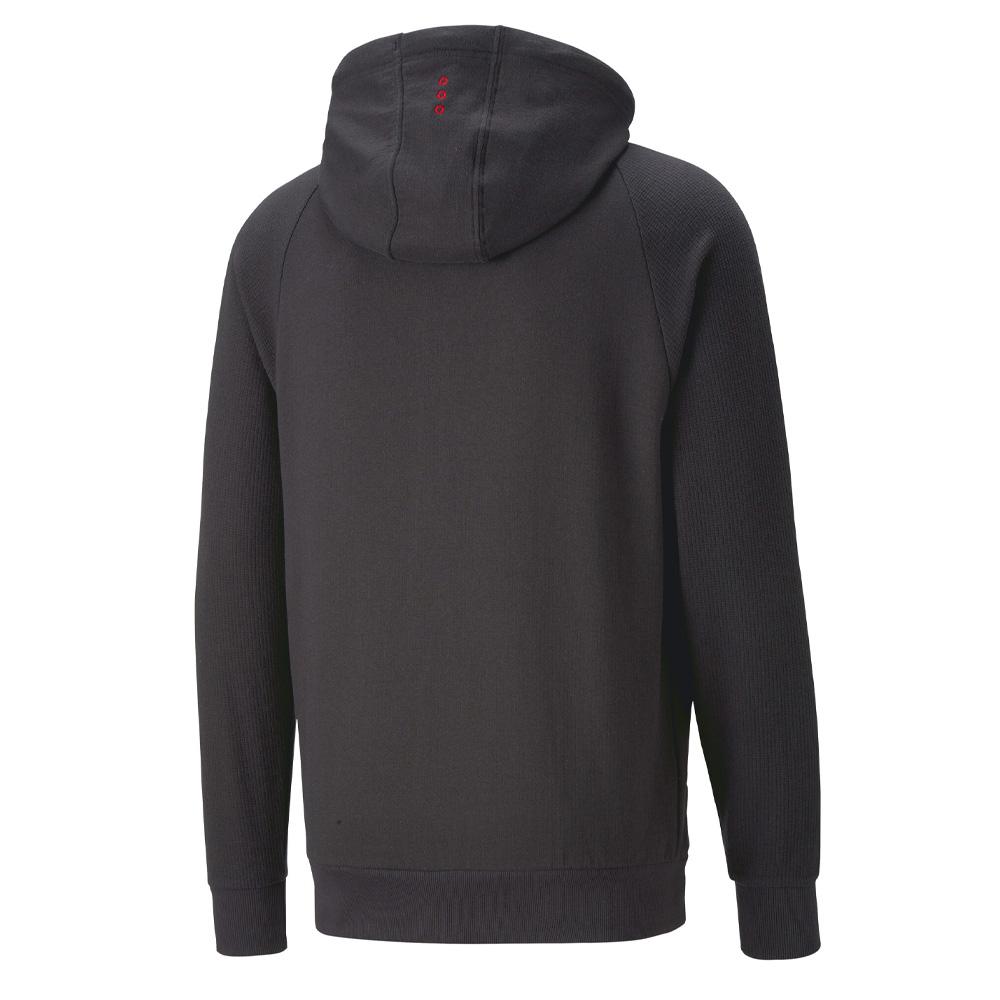 Sweat Zippé Noir Homme Puma Ferrari Race vue 2