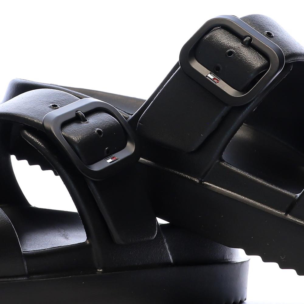 Tommy Hilfiger Light Double Sandalen für Damen, schwarz Ansicht 7