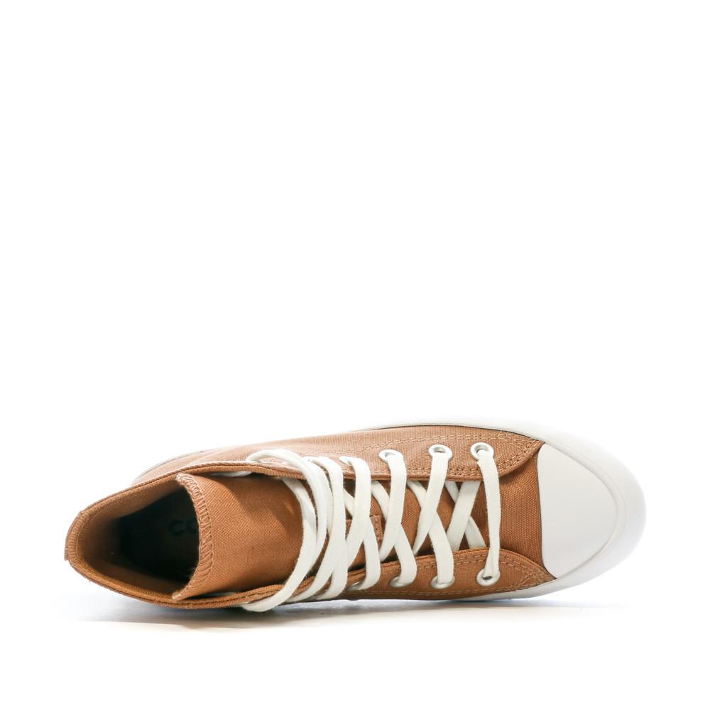 Baskets Marron Femme Femme Converse Lugged vue 4