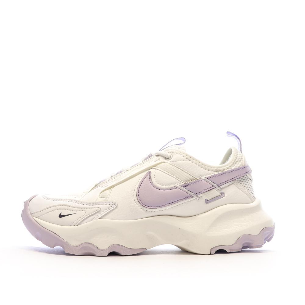 Baskets Blanches/Mauve Femme Nike 7900 Prm pas cher