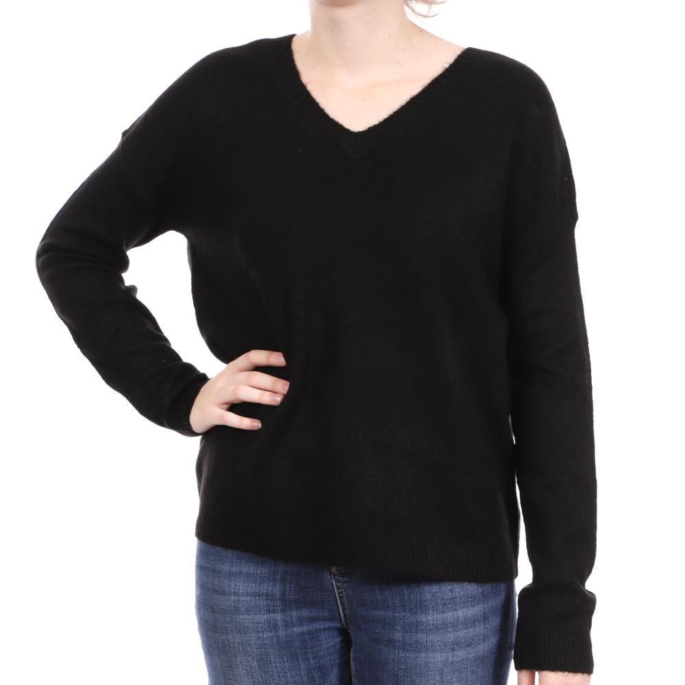 Pull Noir Femme Vero Moda New Rana pas cher