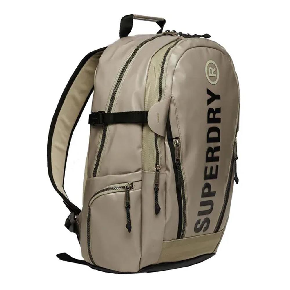 Sac à Dos Beige Homme Superdry Rucksack vue 3