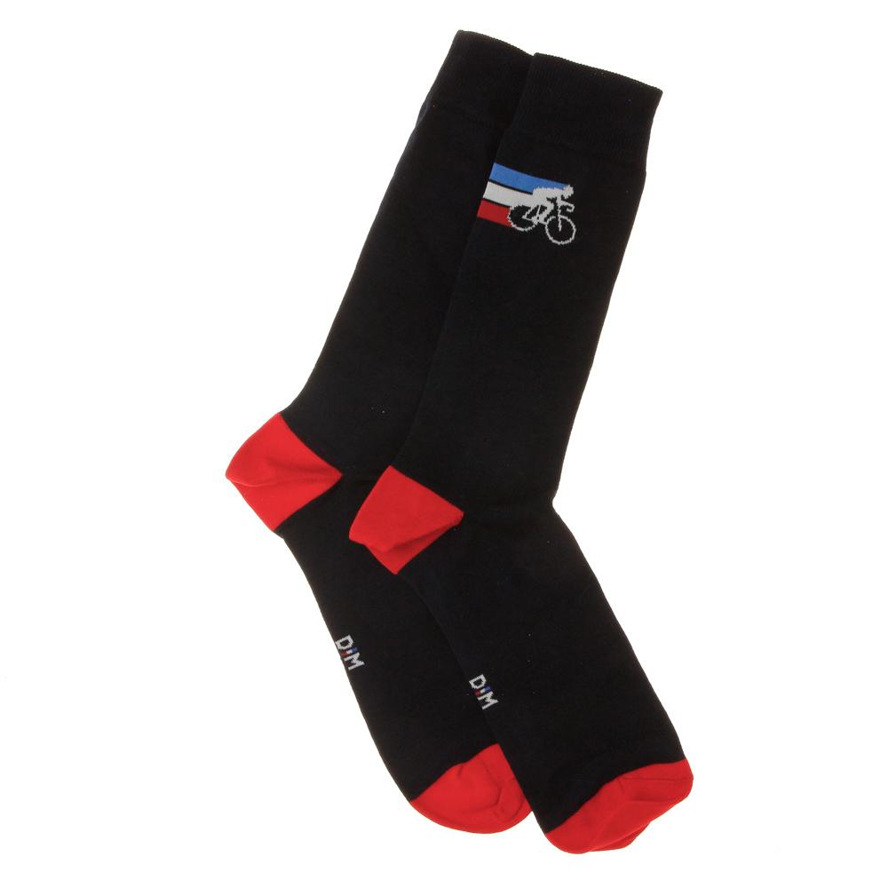 Chaussettes Marine Homme Dim D0CTU pas cher