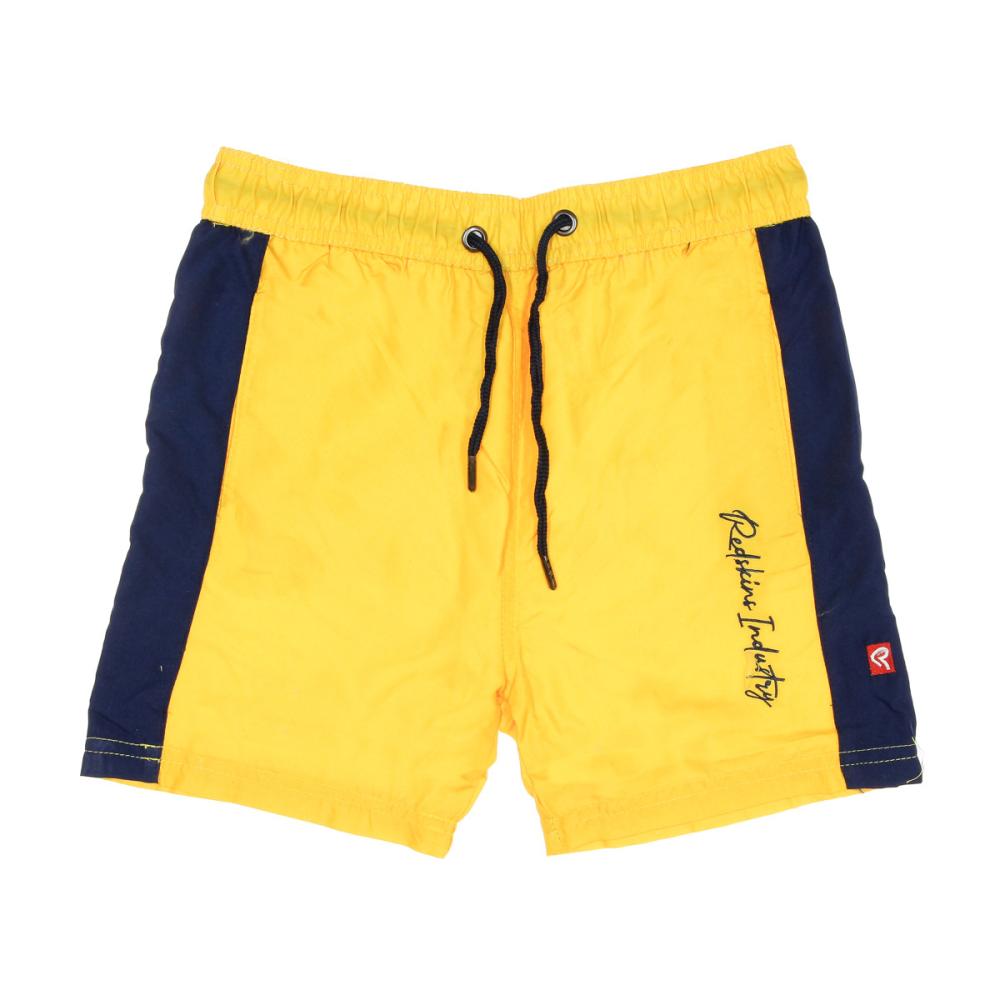 Short de bain Jaune Garçon Redskins 2278 pas cher