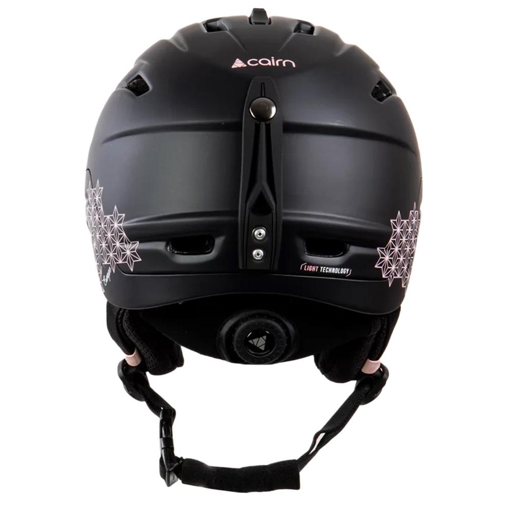 Casque de Ski Noir/Rose Femme Cairn Escape Black Blush vue 2