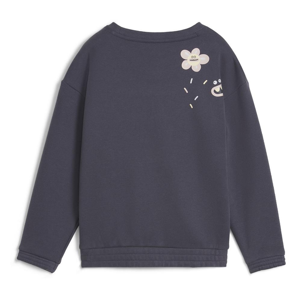 Sweat Gris Garçon Puma X Trolls vue 2