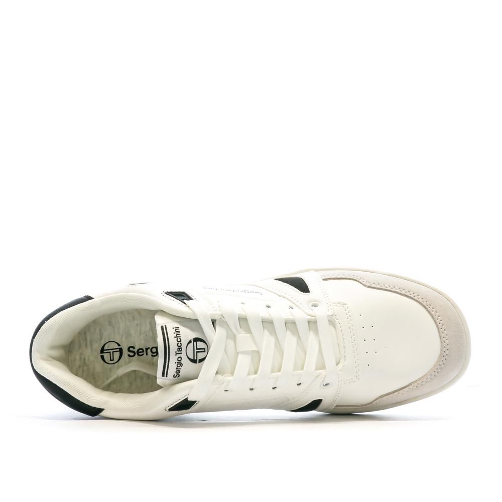 Baskets Blanche/Noire Homme Sergio Tacchini Milano vue 4