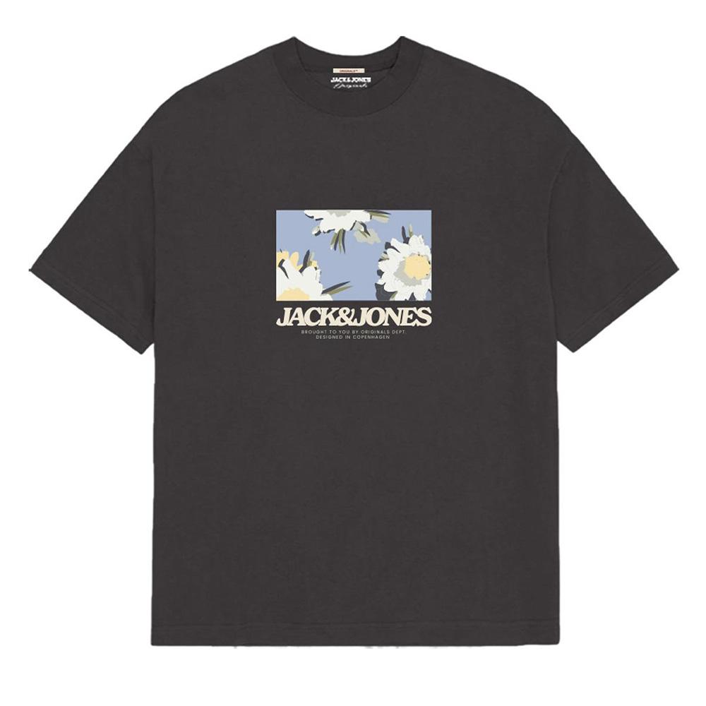 T-Shirt Noir Garçon Jack & Jones Tavira pas cher
