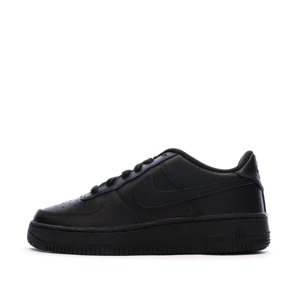 Air Force 1 Noires Garçon Nike pas cher