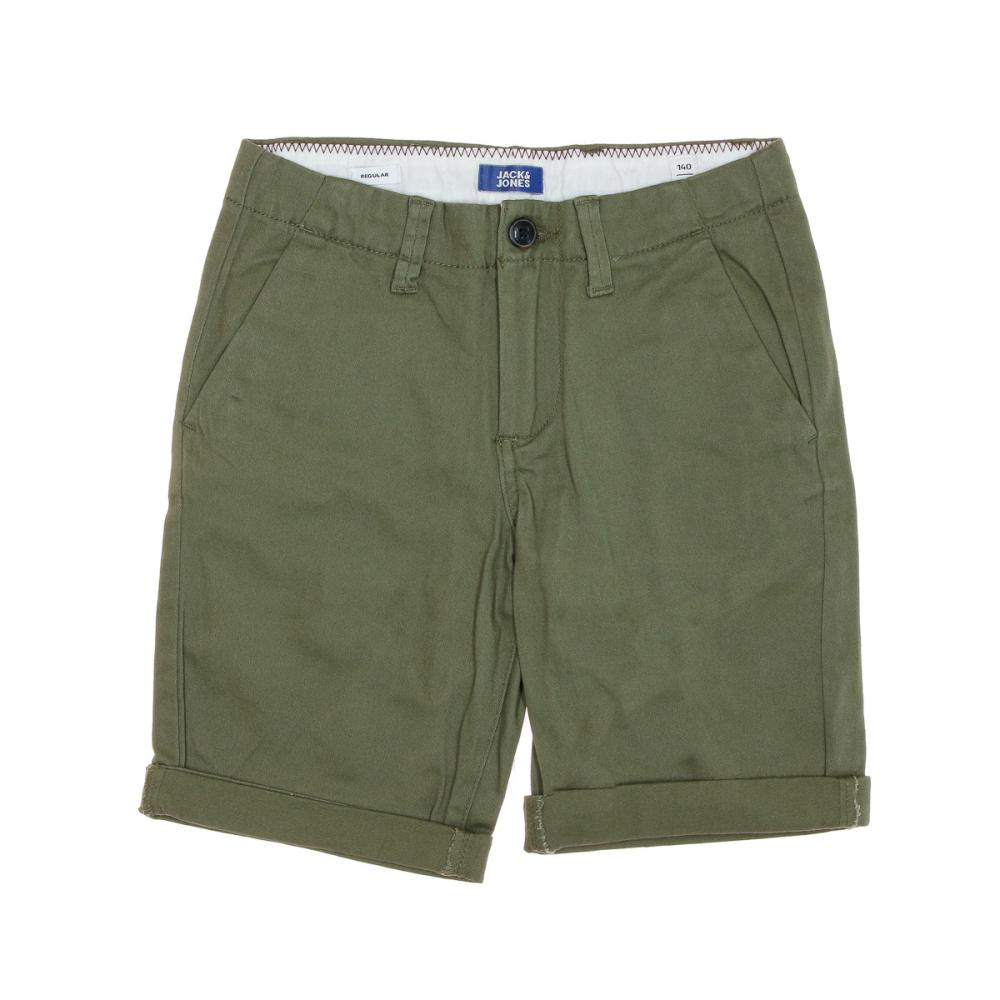 Short Kaki Garçon Jack & Jones Basic pas cher