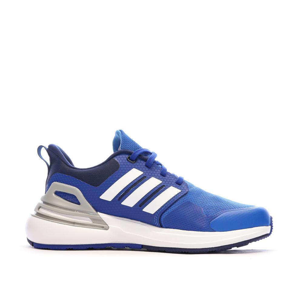 Baskets Bleu Garçon Adidas Rapidasport vue 2