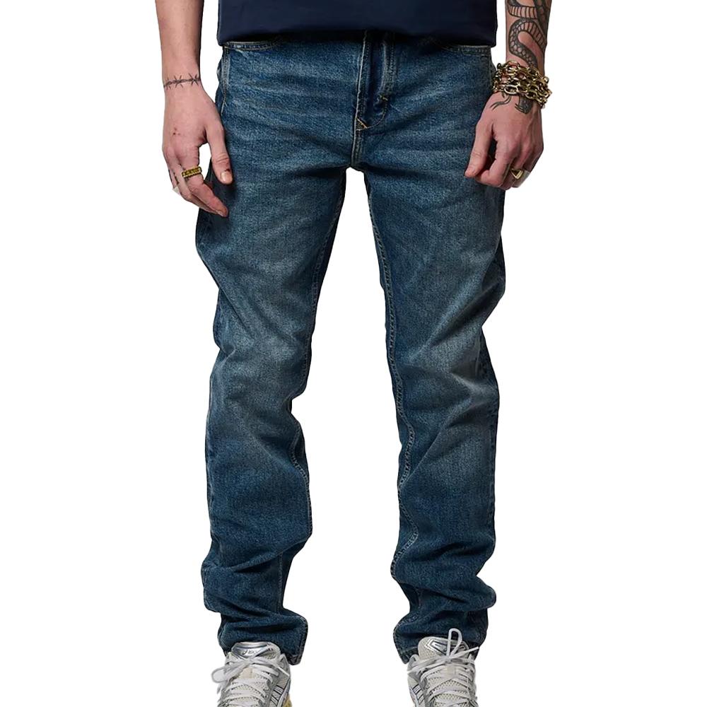 Jean Droit Bleu Foncé Homme Kaporal Doker pas cher