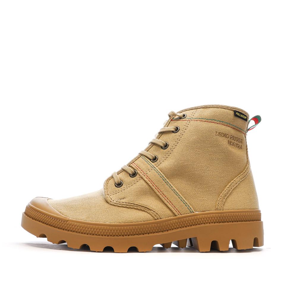 Boots Beige Homme Palladium 78729 pas cher
