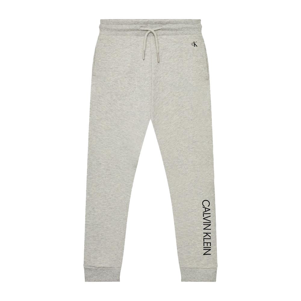 Jogging Gris Fille Calvin Klein Jeans Institutional pas cher