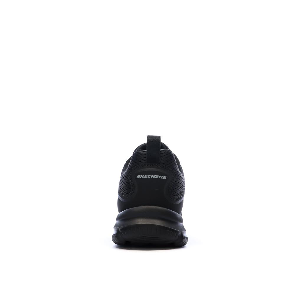 Baskets Noires Homme Skechers Track Leshur vue 3