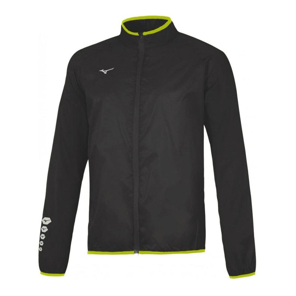 Vestes Coupe-Vent Noir Homme Mizuno Team Rain pas cher