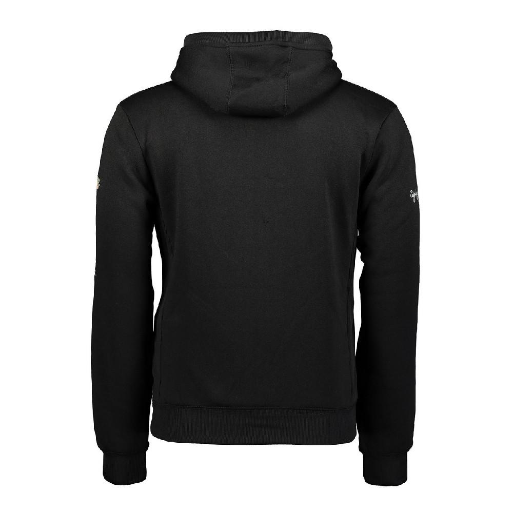 Sweat à capuche Noir Homme Geographical Norway Gymclass Assor vue 2