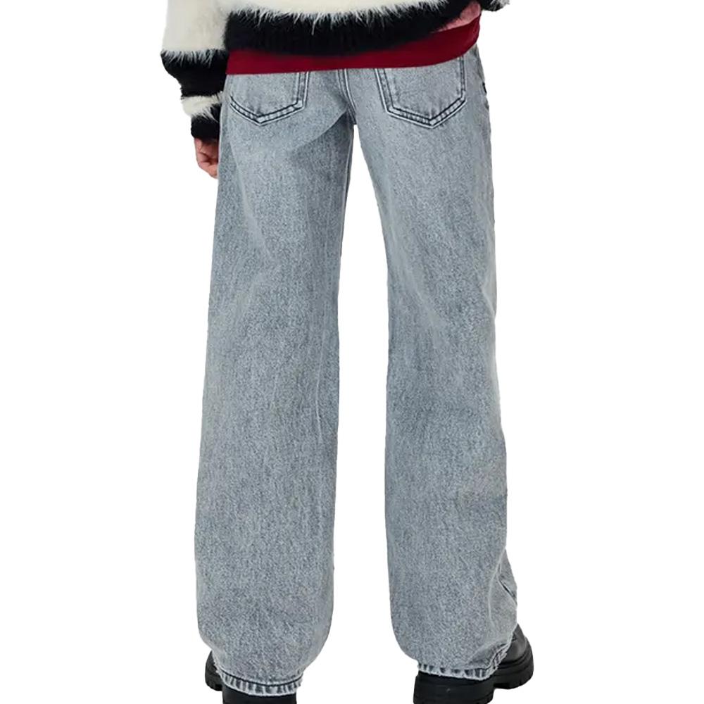 Calvin Klein Jeans Washed Loose Gris Vaqueros de chico ver 2