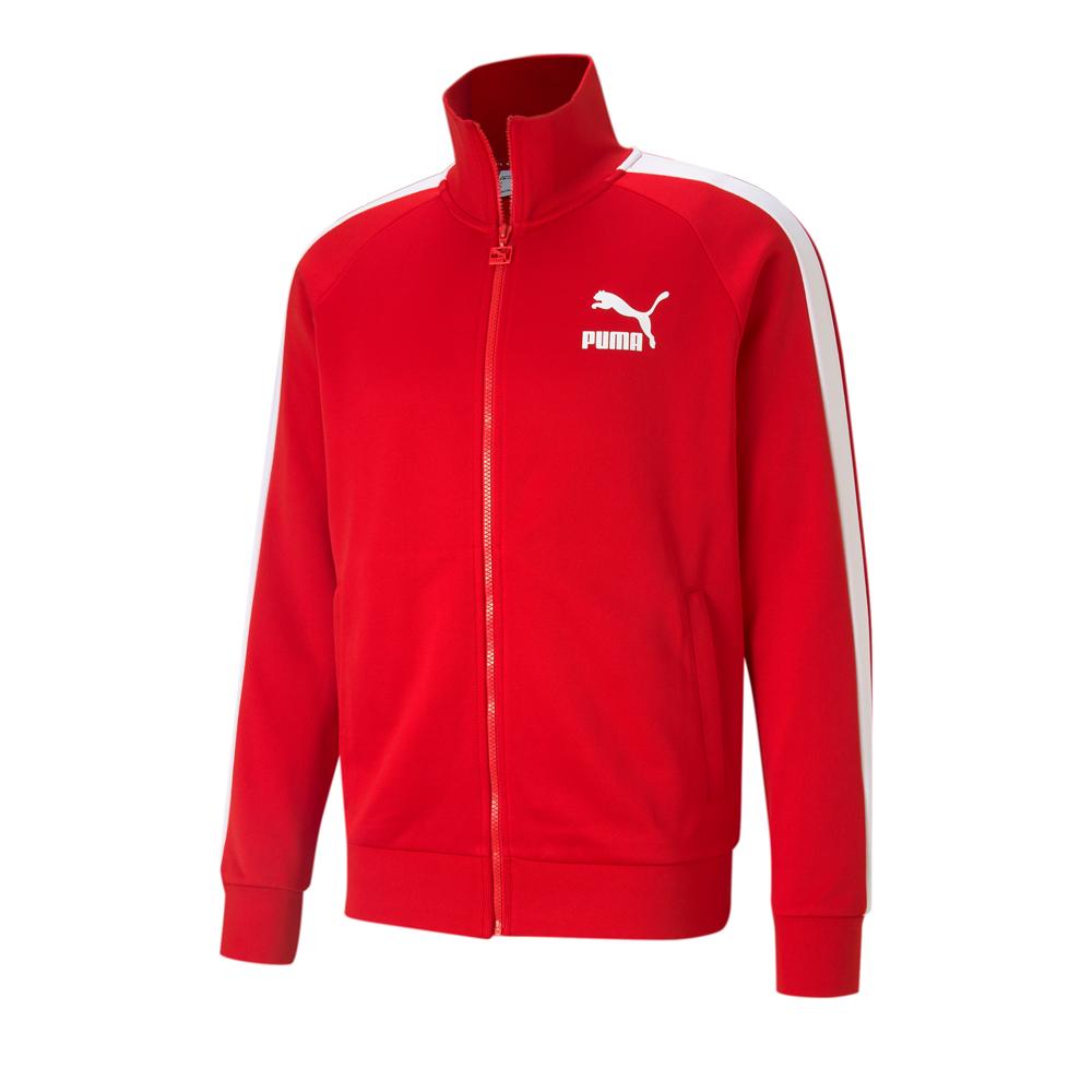 Veste Rouge Homme Puma Iconic T7 pas cher
