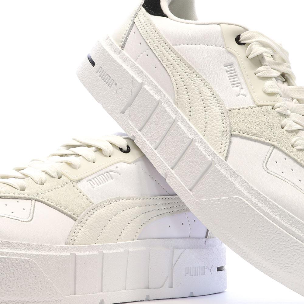 Baskets Blanches/Ecru Femme Puma Cali Court Pure vue 7