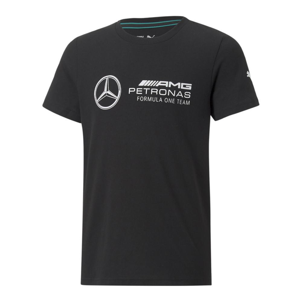 T-shirt Noir Garçon Puma Mercedes 536446 pas cher