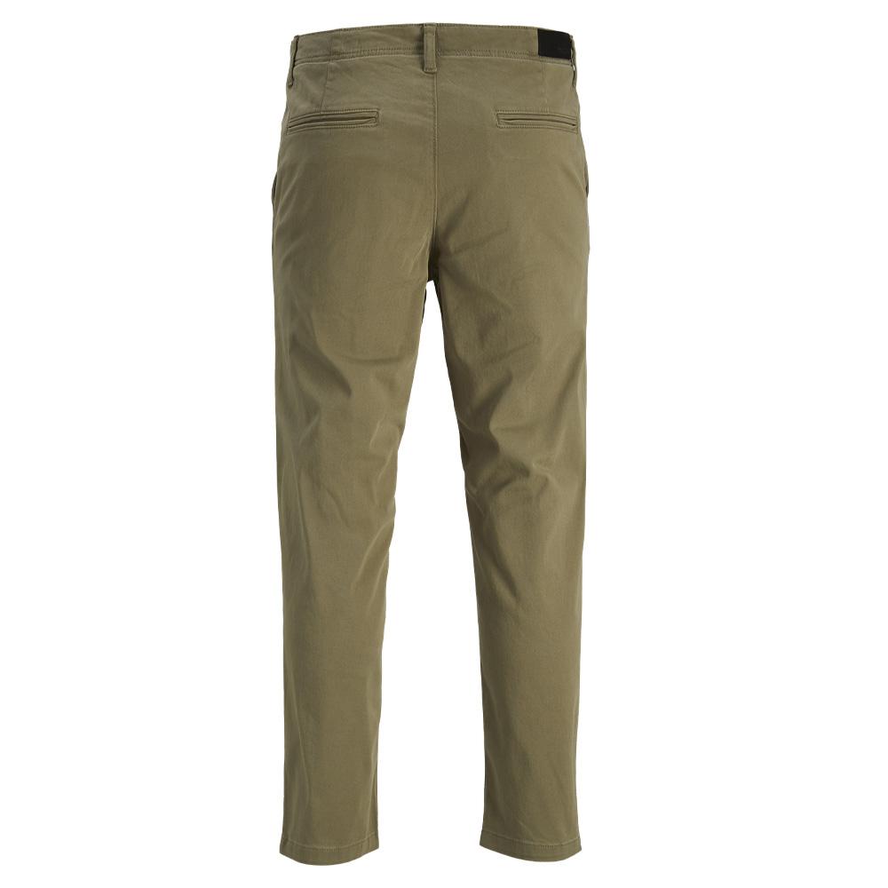 Pantalon Chino Kaki Homme Jack & Jones Tace vue 2