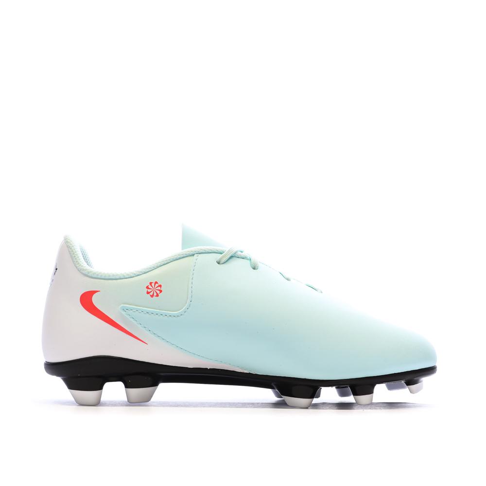 Chaussures de football Turquoise Garçon Nike Jr Phantom Gx Ii Club vue 2
