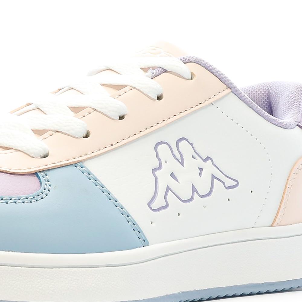 Baskets Blanc/Rose Fille KAPPA Malone Lace vue 7