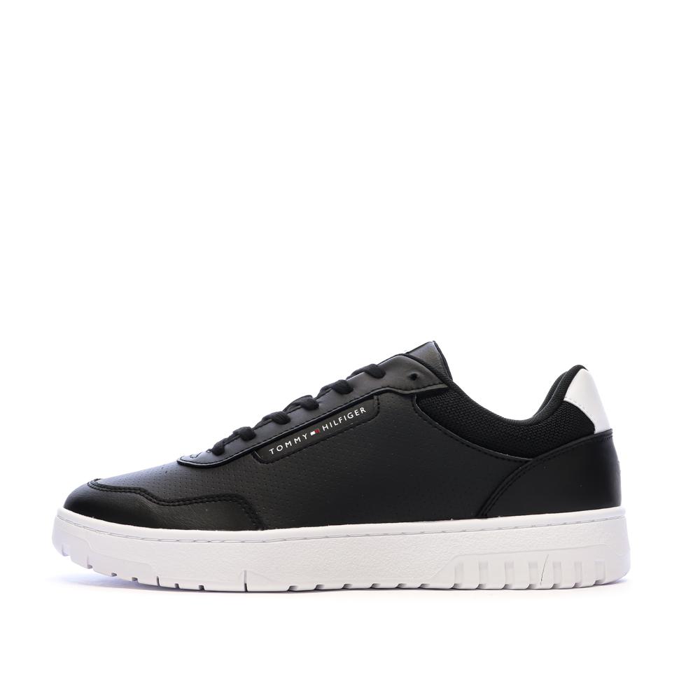 Baskets Noires Homme Tommy Hilfiger Core pas cher