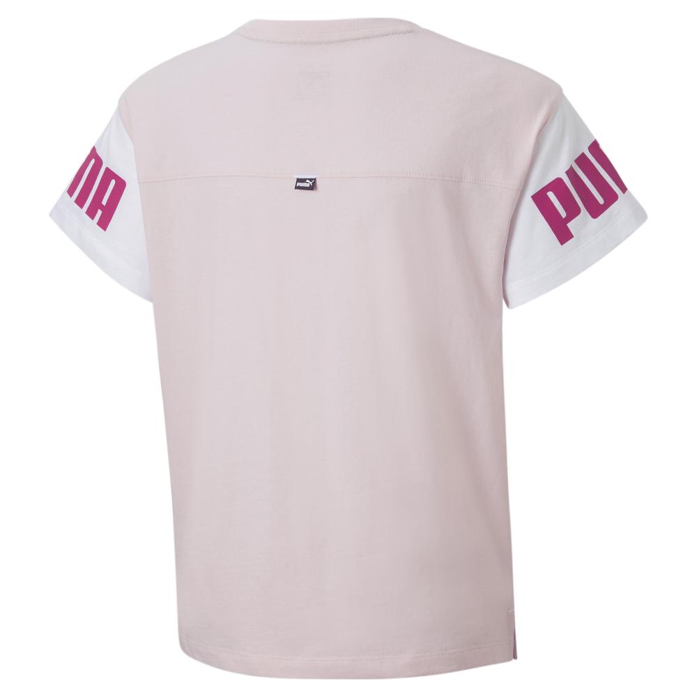 T-shirt Rose Fille Puma G Pp Clbk vue 2
