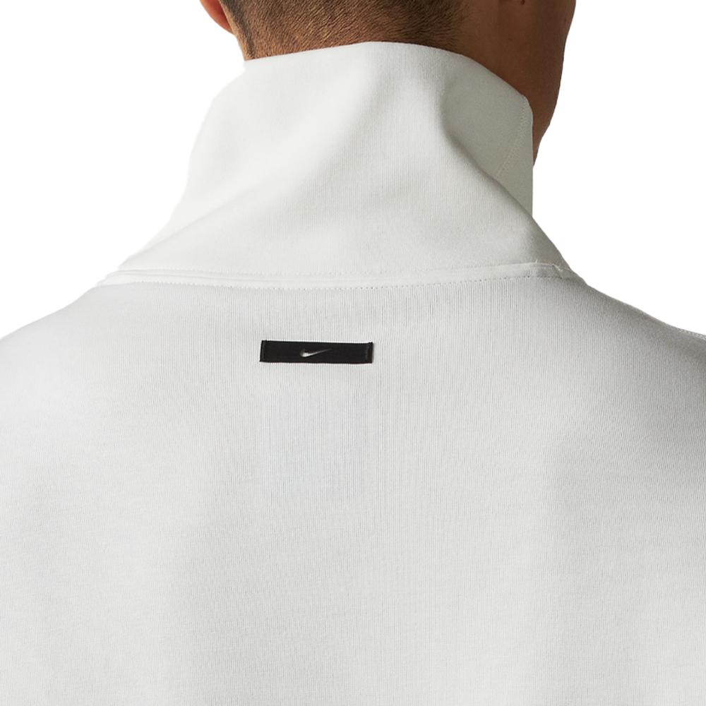 Sweat Blanc Homme Nike Turtle Neck vue 2