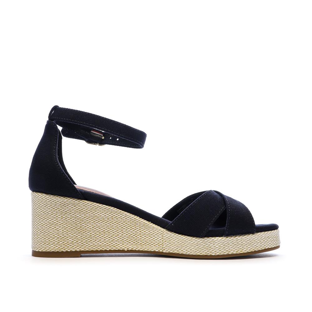 Sandales Marine Femme Tommy Hilfiger Flag Criss-cros vue 2